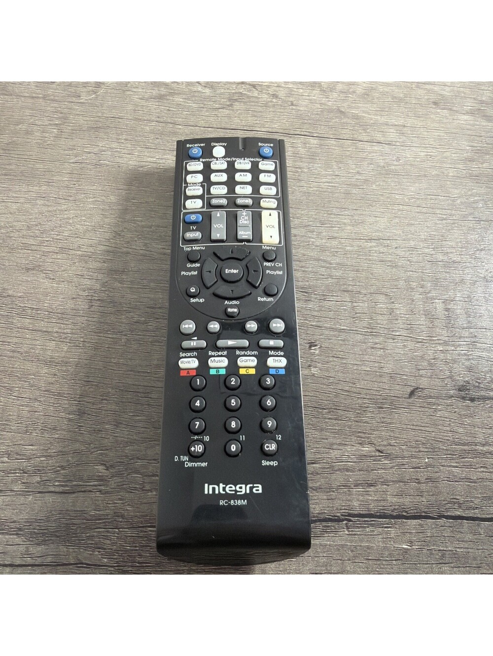 Genuine Integra Remote Control RC-838M OEM A/V